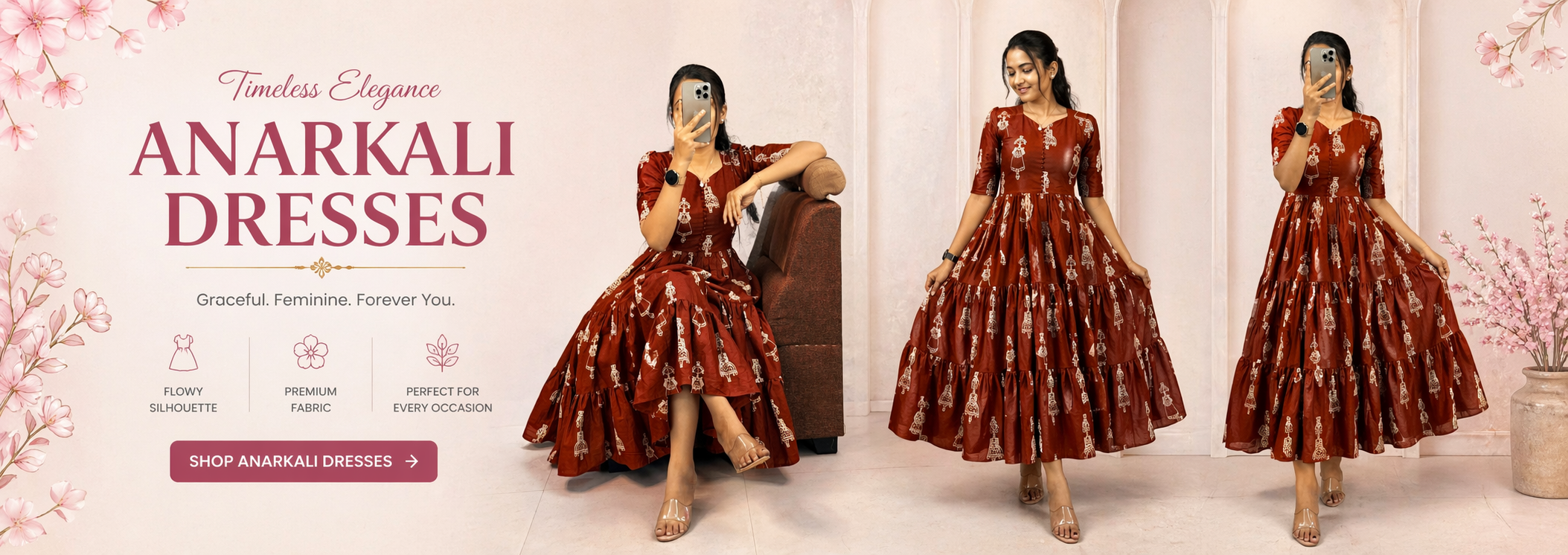 Women's clothing banner