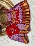 Kids Brother Sister Combo Set – Maggam Work Festive Ethnic Wear