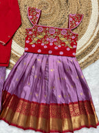 Kids Brother Sister Combo Set – Maggam Work Festive Ethnic Wear