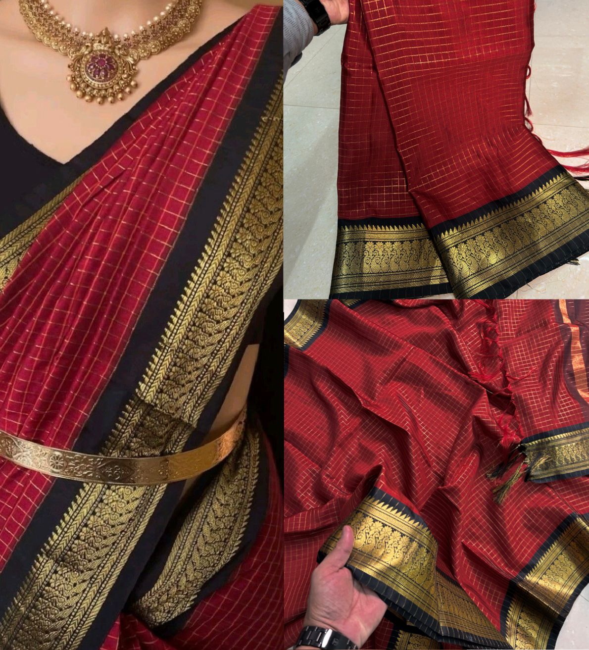 BANARASI SEMI KATAN SIK SAREES