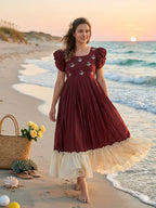 Maggam work Gown