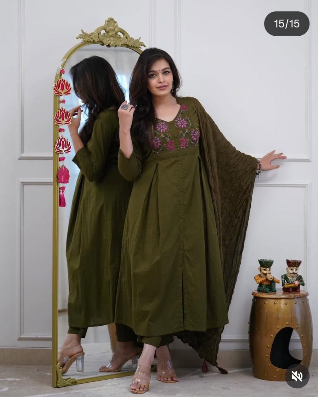 cotton party wear dress