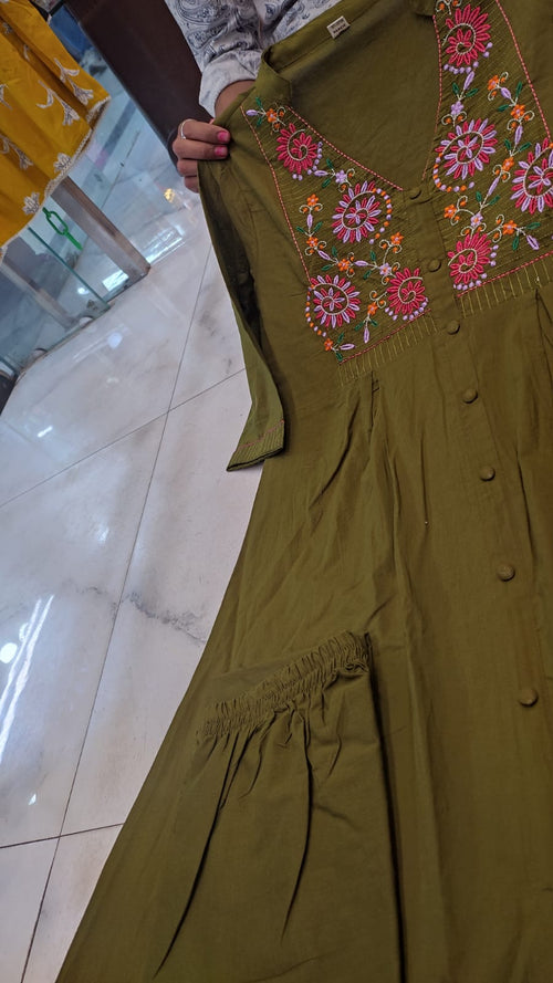 cotton party wear dress