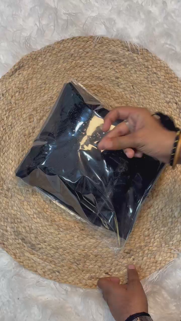 Black saree