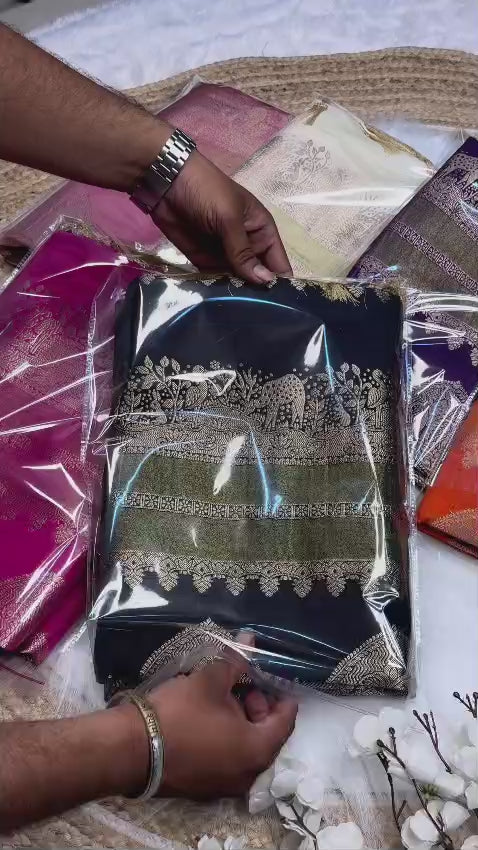 Khadi paithani silk
