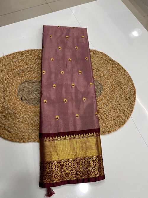 Banarasi semi silk