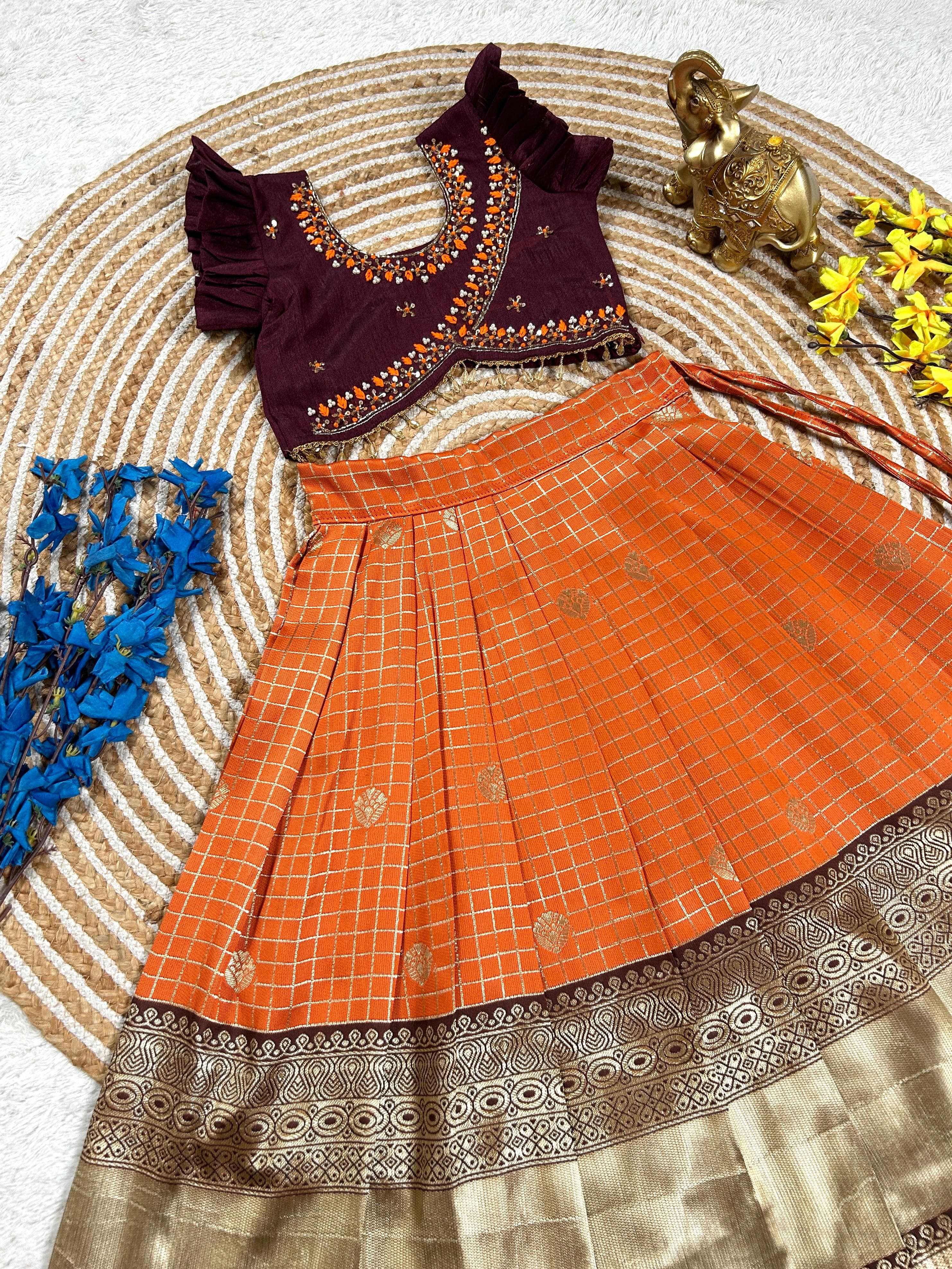 Kids lehenga