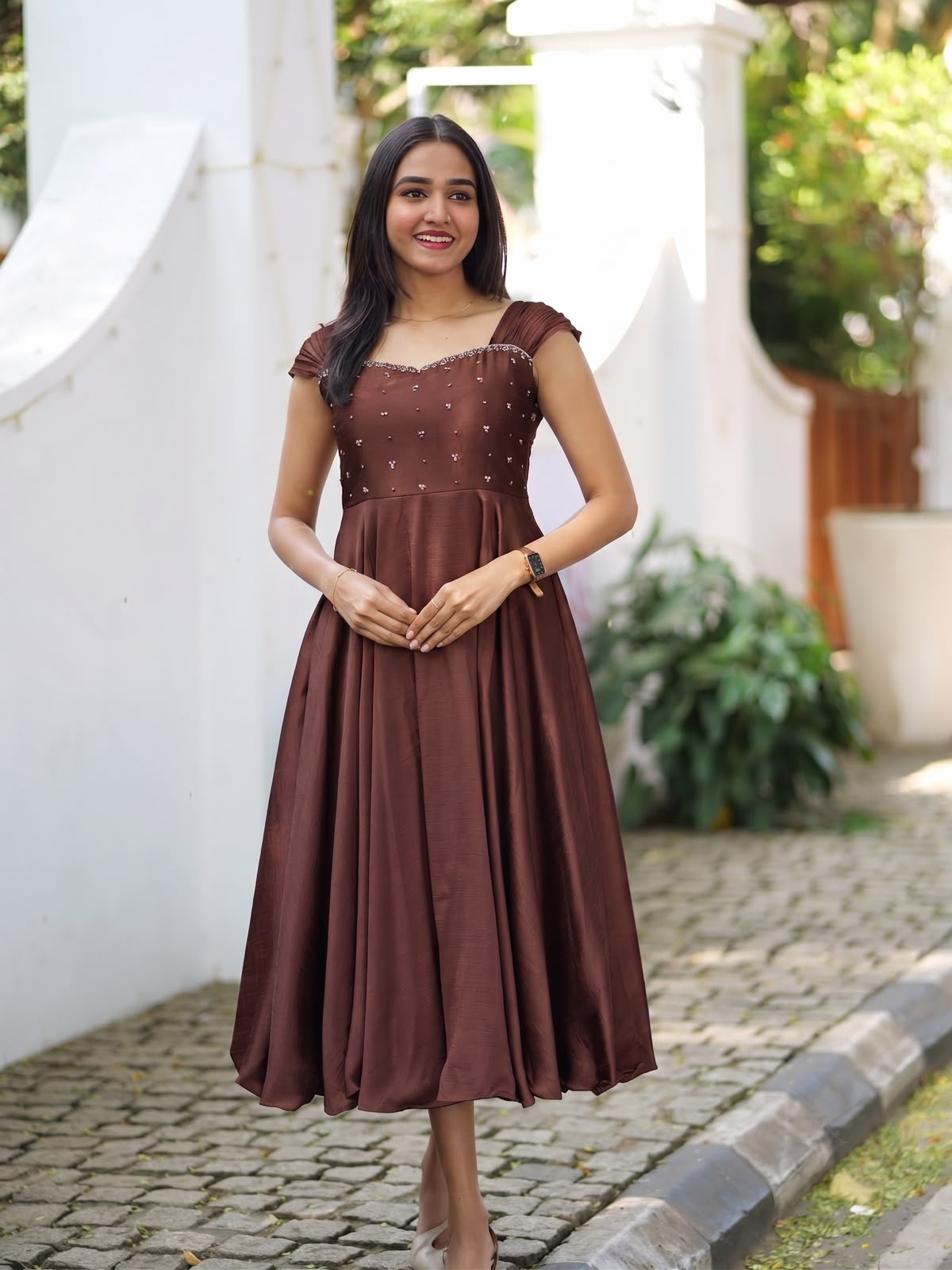 Rangoli silk frock