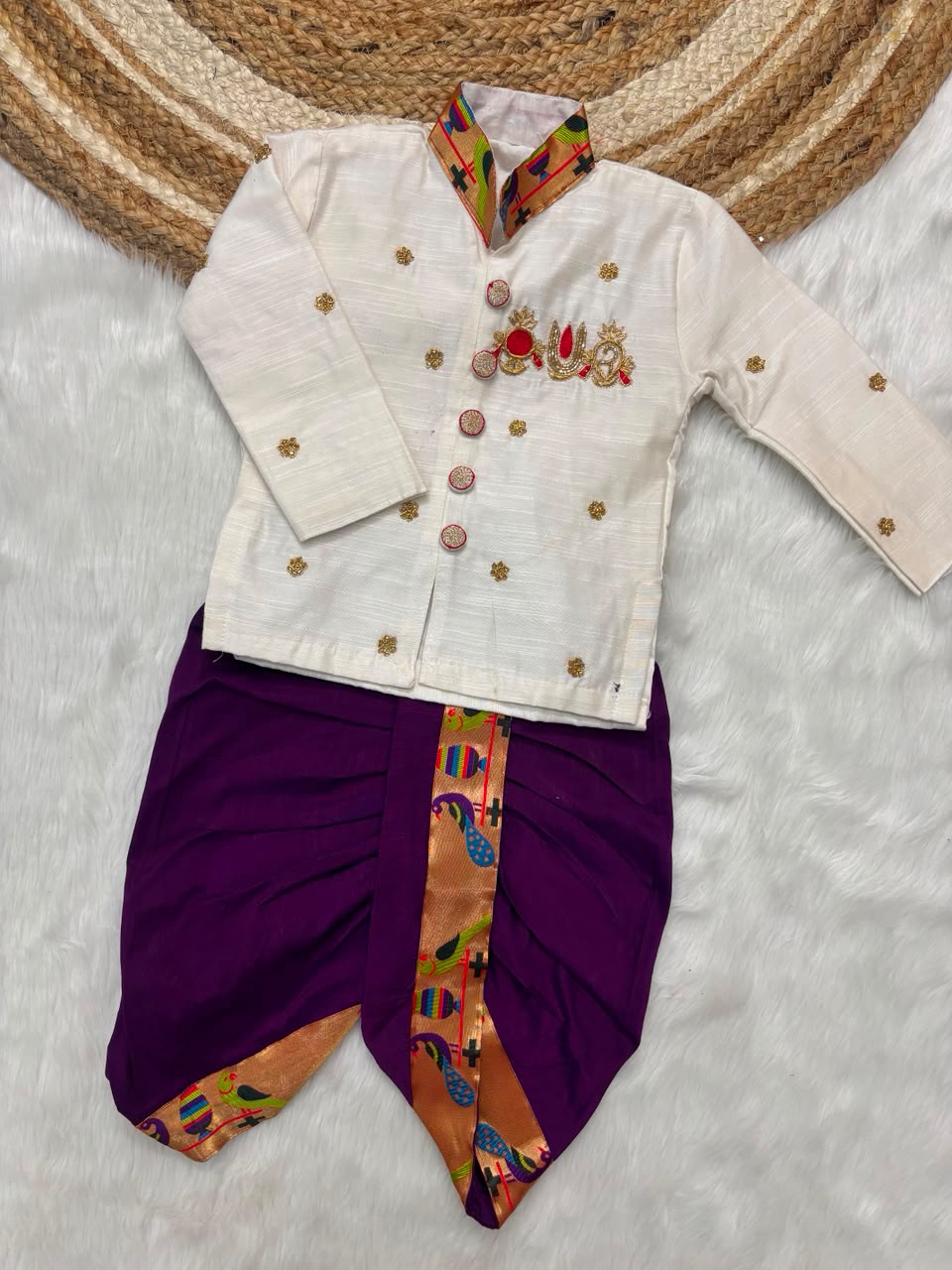 Kurtha with dhoti