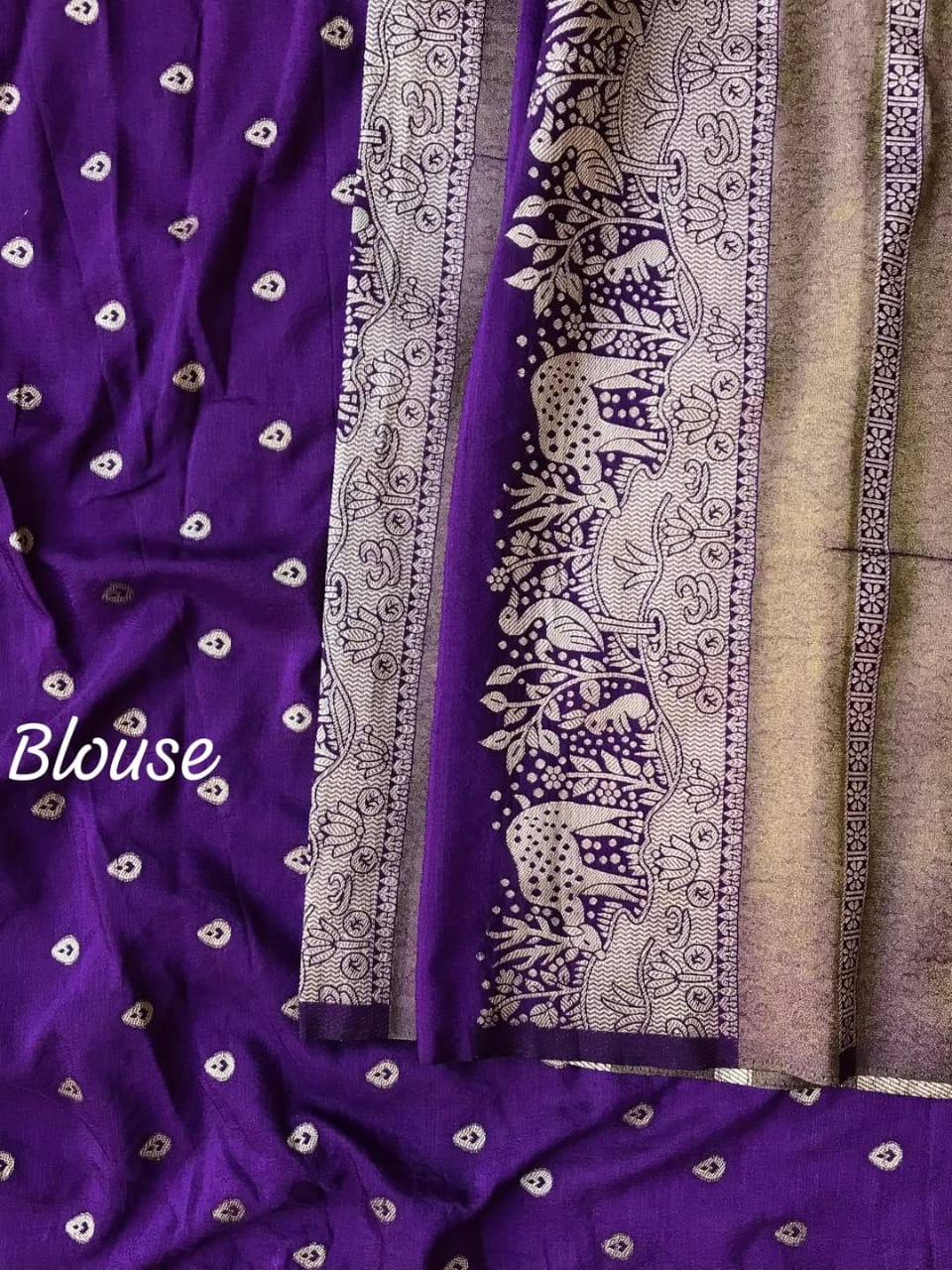 Khadi paithani silk