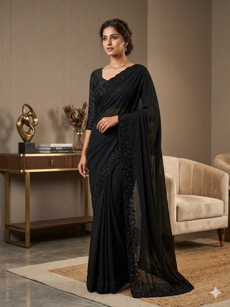 Georgette saree