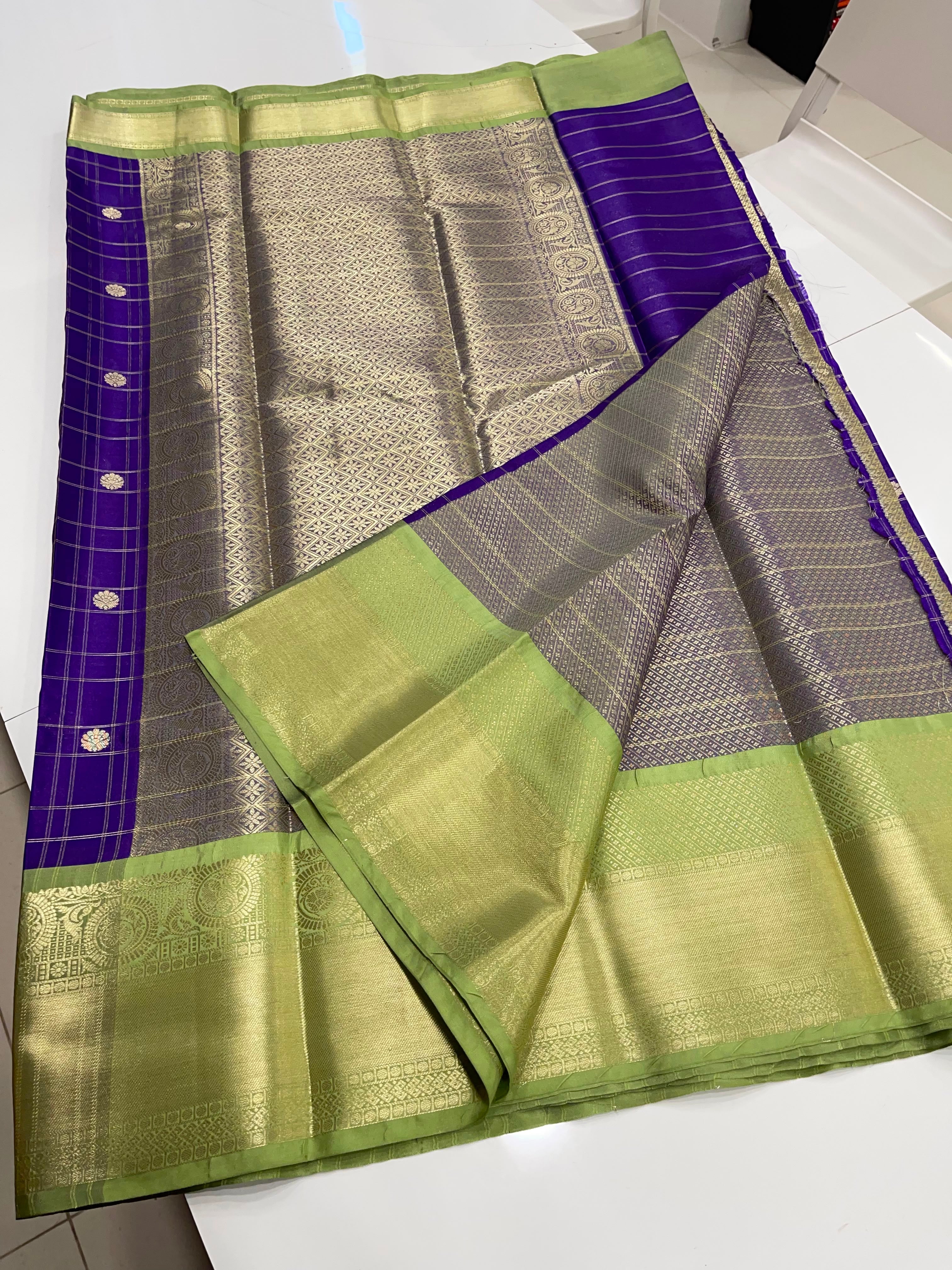 Semi silk tissue saree