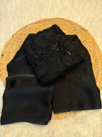Black saree