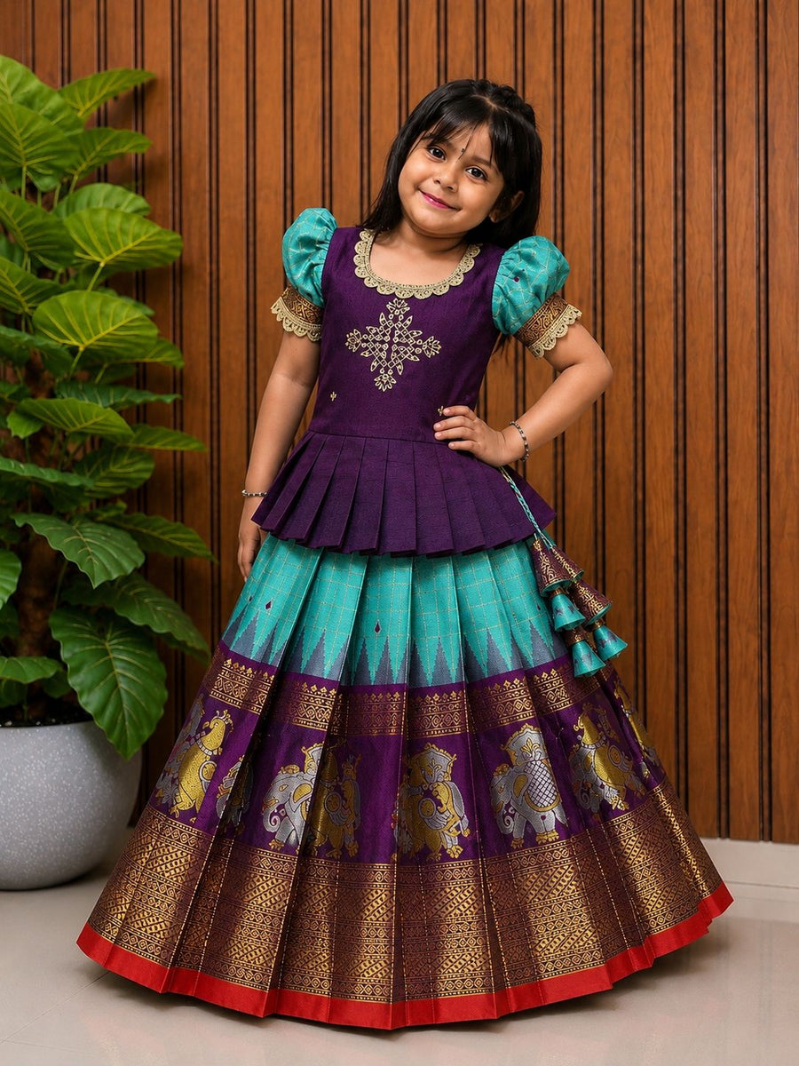 Kids lehenga