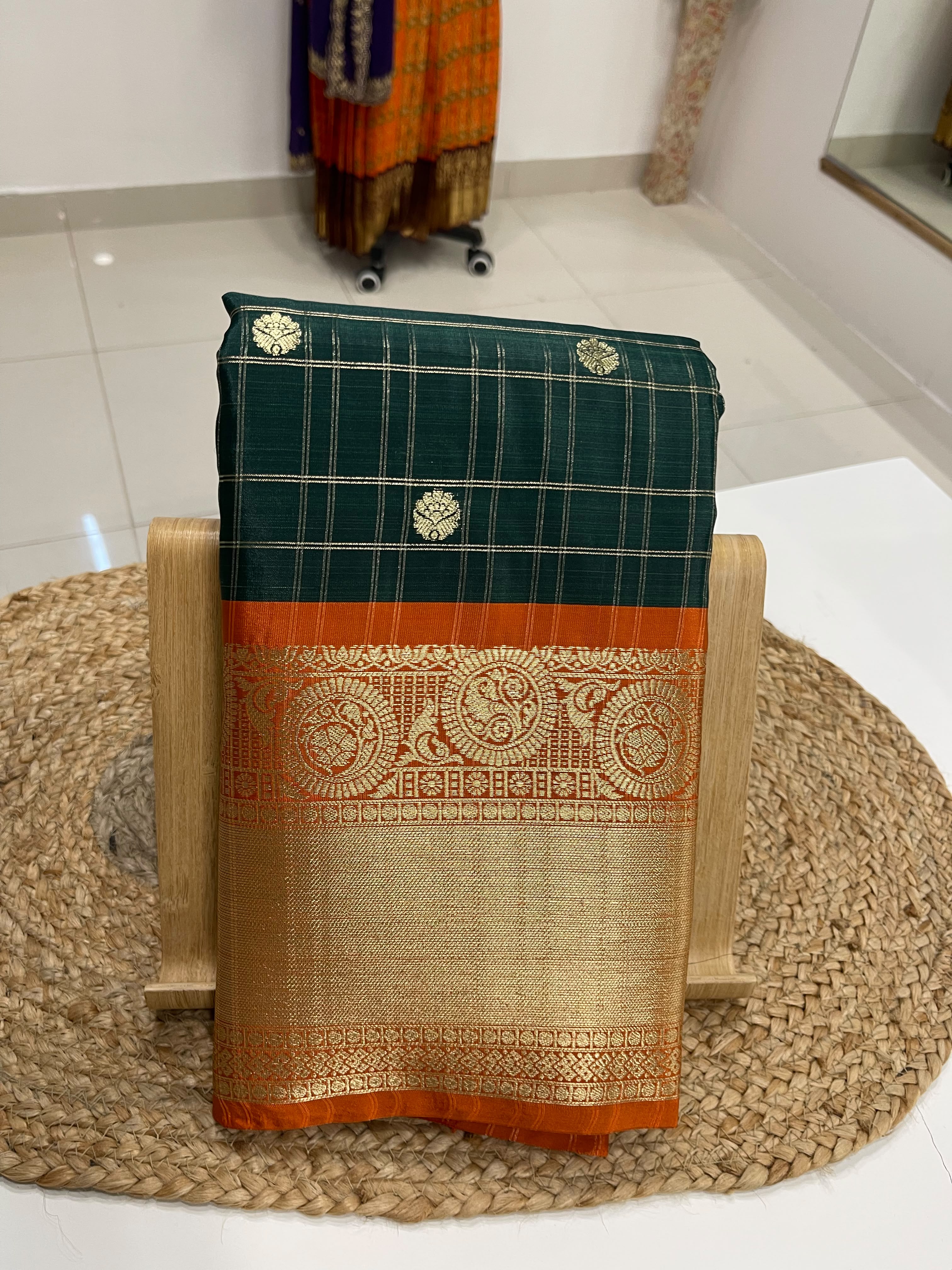 Semi silk tissue saree