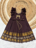 Chettinad cotton crop top