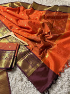 Seni katan sarees