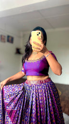 Bandhani lehenga