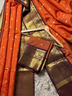 Seni katan sarees