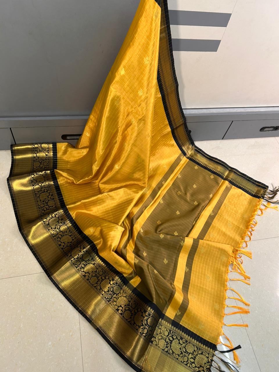 Semi katan silk sarees