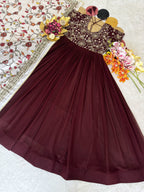 Maggam gown