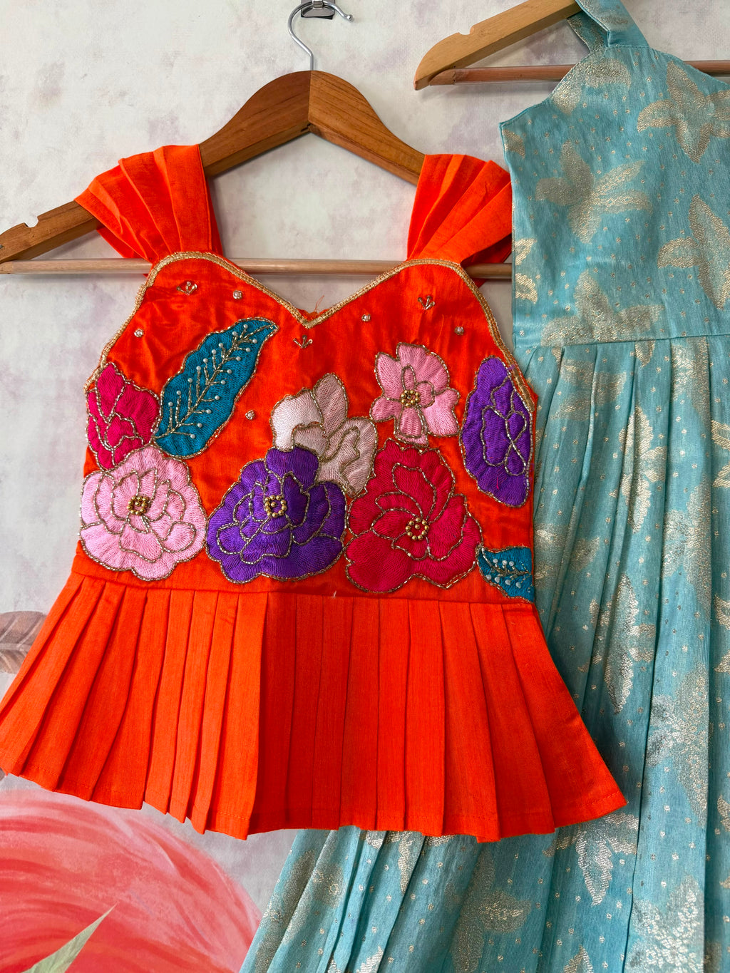 Pure viscose tissue frock