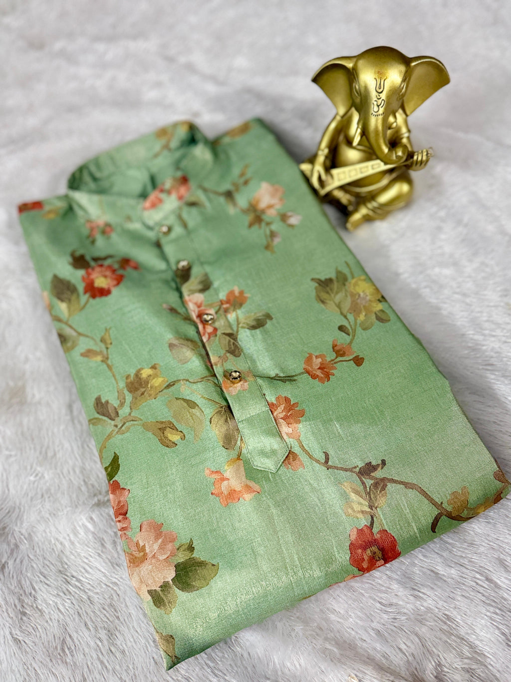 Pure tissue kurta