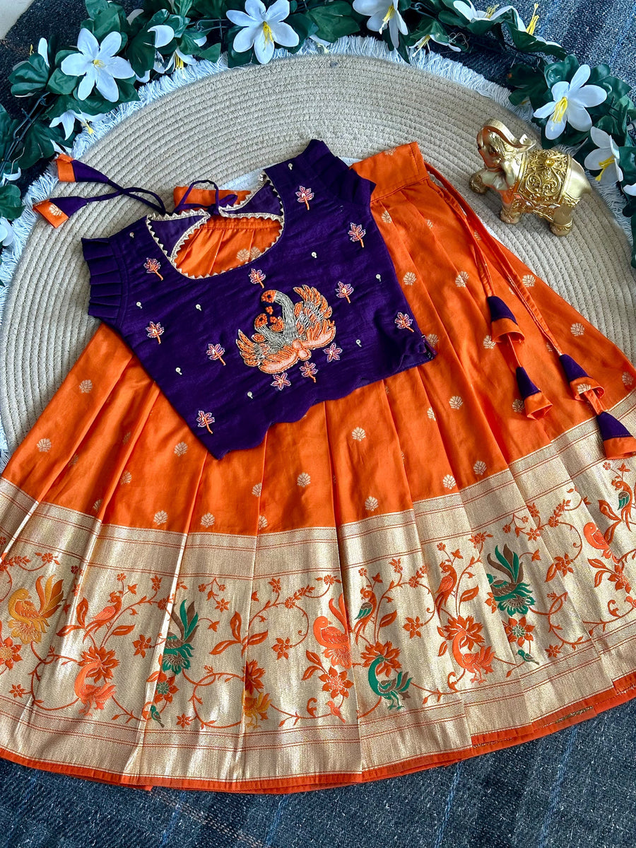 Kids lehenga