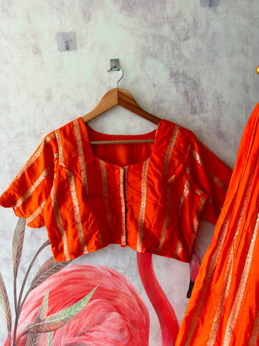 Strips lehenga