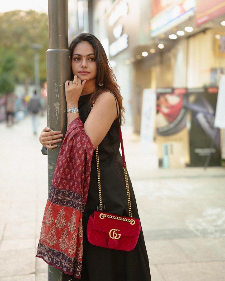 Handloom a line kurti