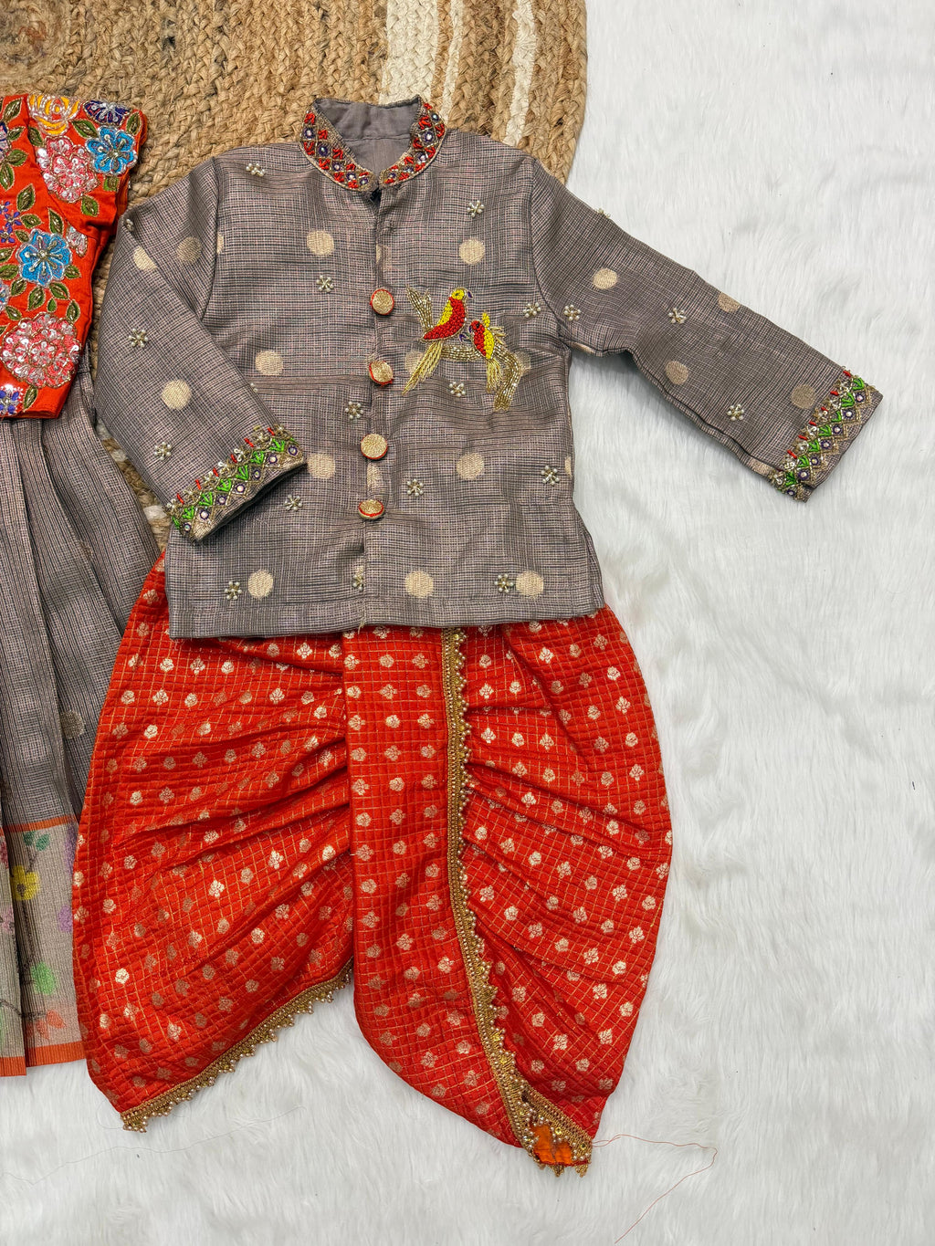 Kurta with dhoti