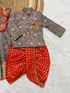 Kurta with dhoti