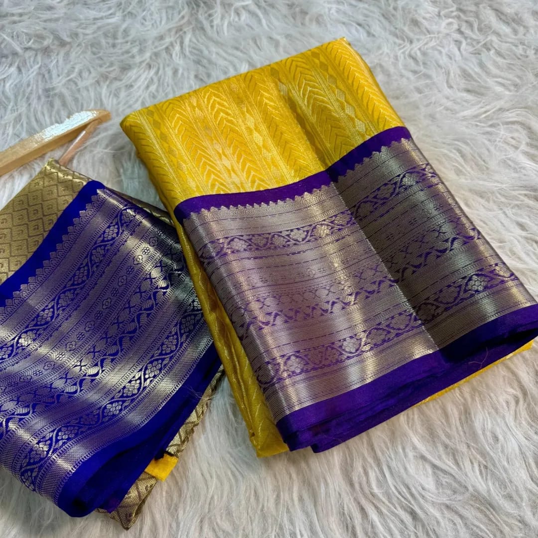 Banarasi soft silk