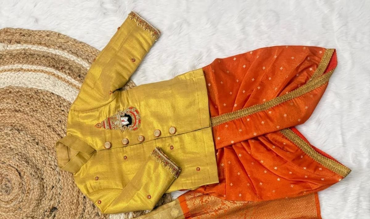 Kurta with dhoti