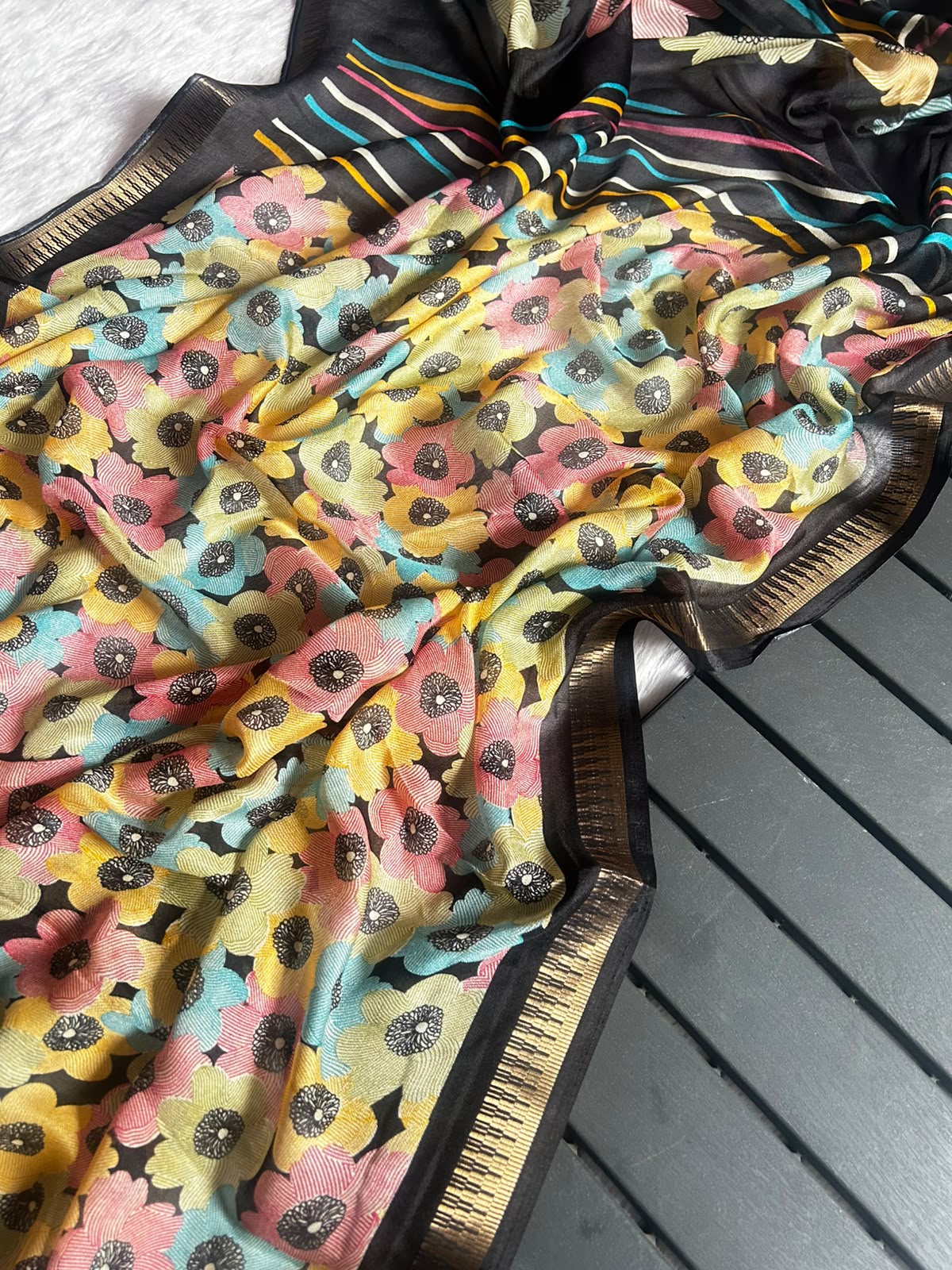 Dola silk saree