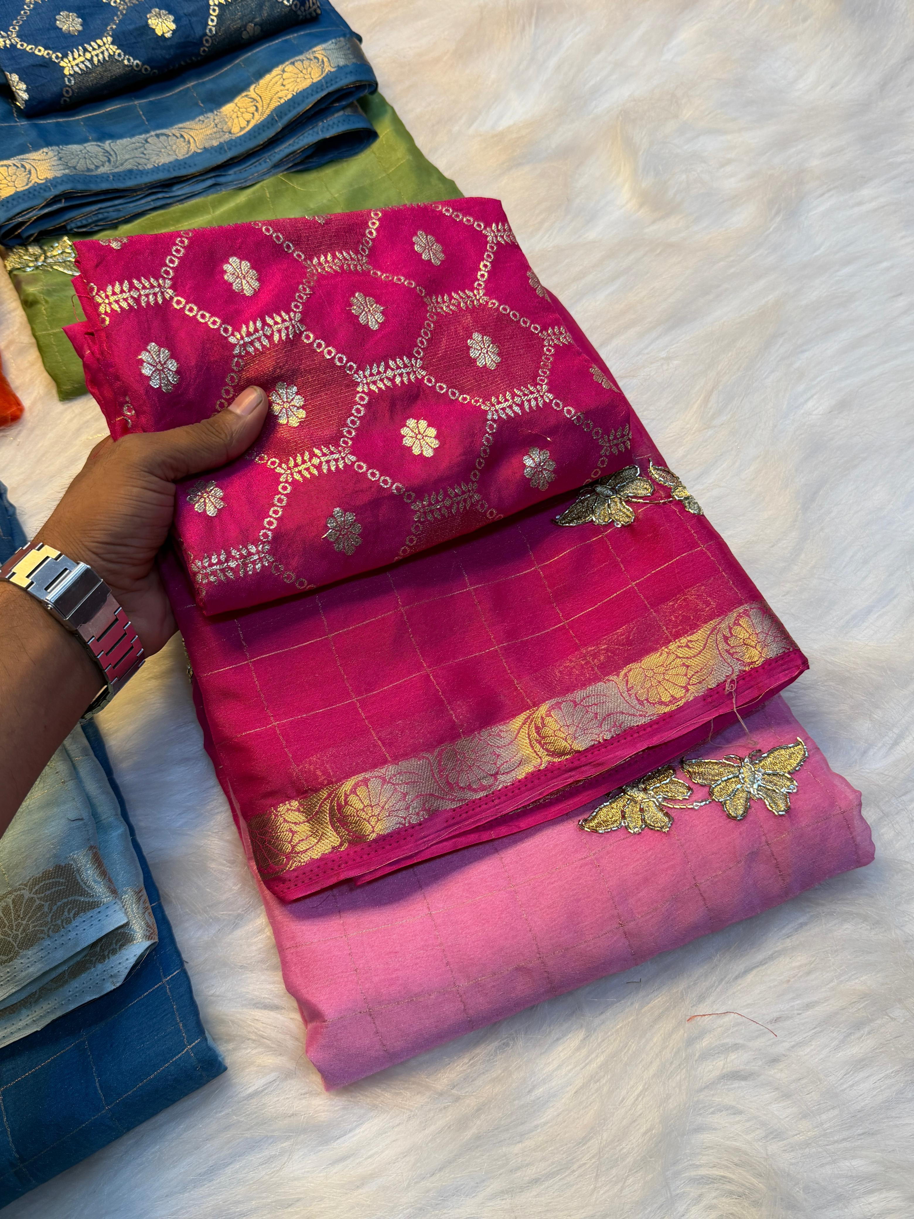 Georgette saree