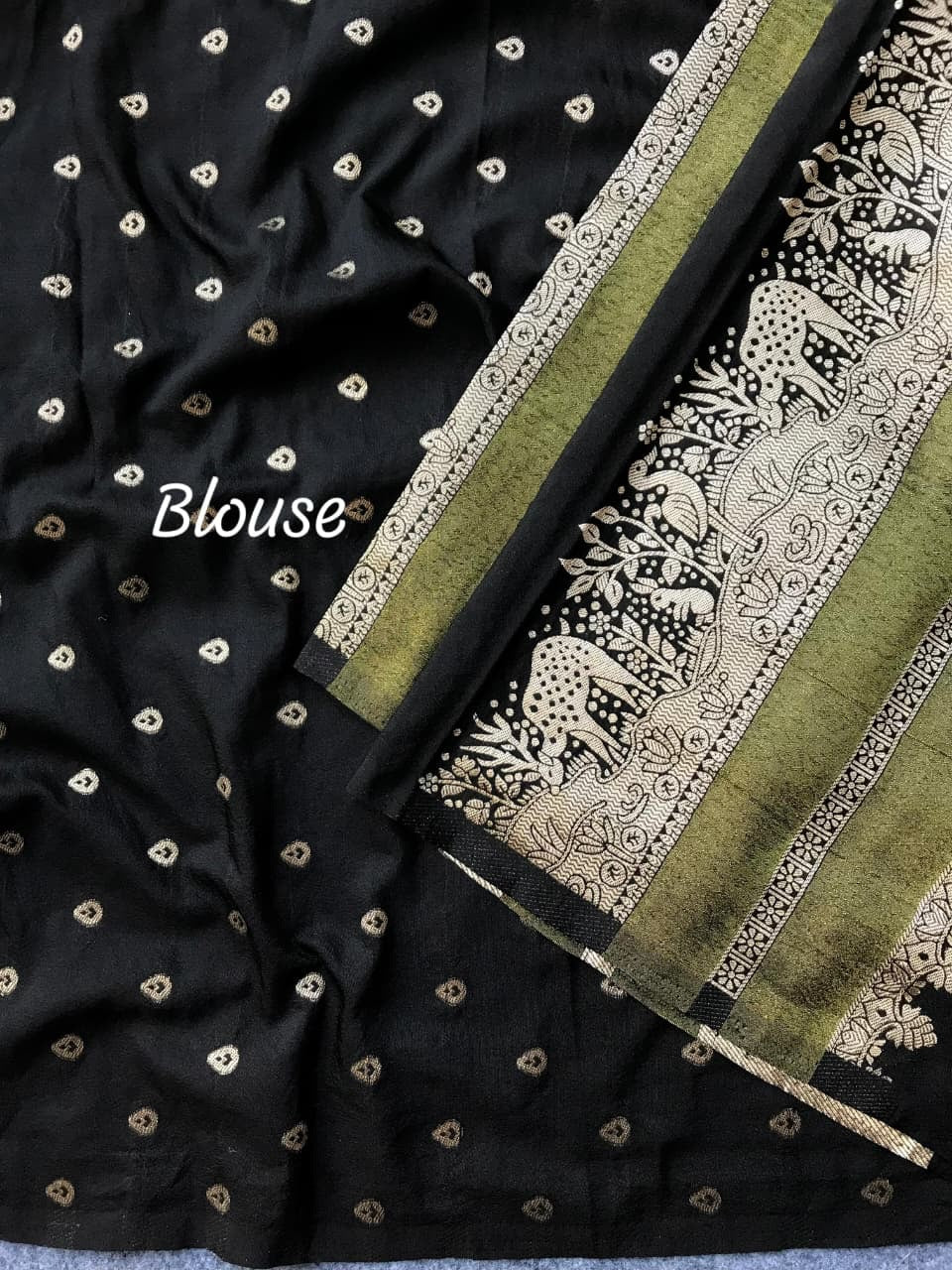 Khadi paithani silk