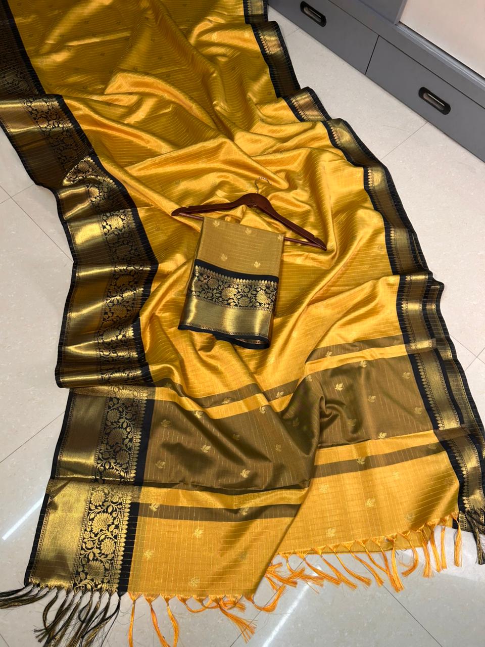 Semi katan silk sarees