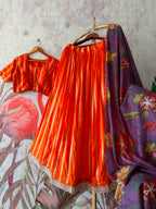 Strips lehenga
