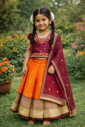 Kids lehenga