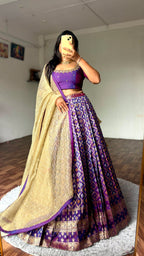 Bandhani lehenga