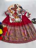 Tissue lehenga