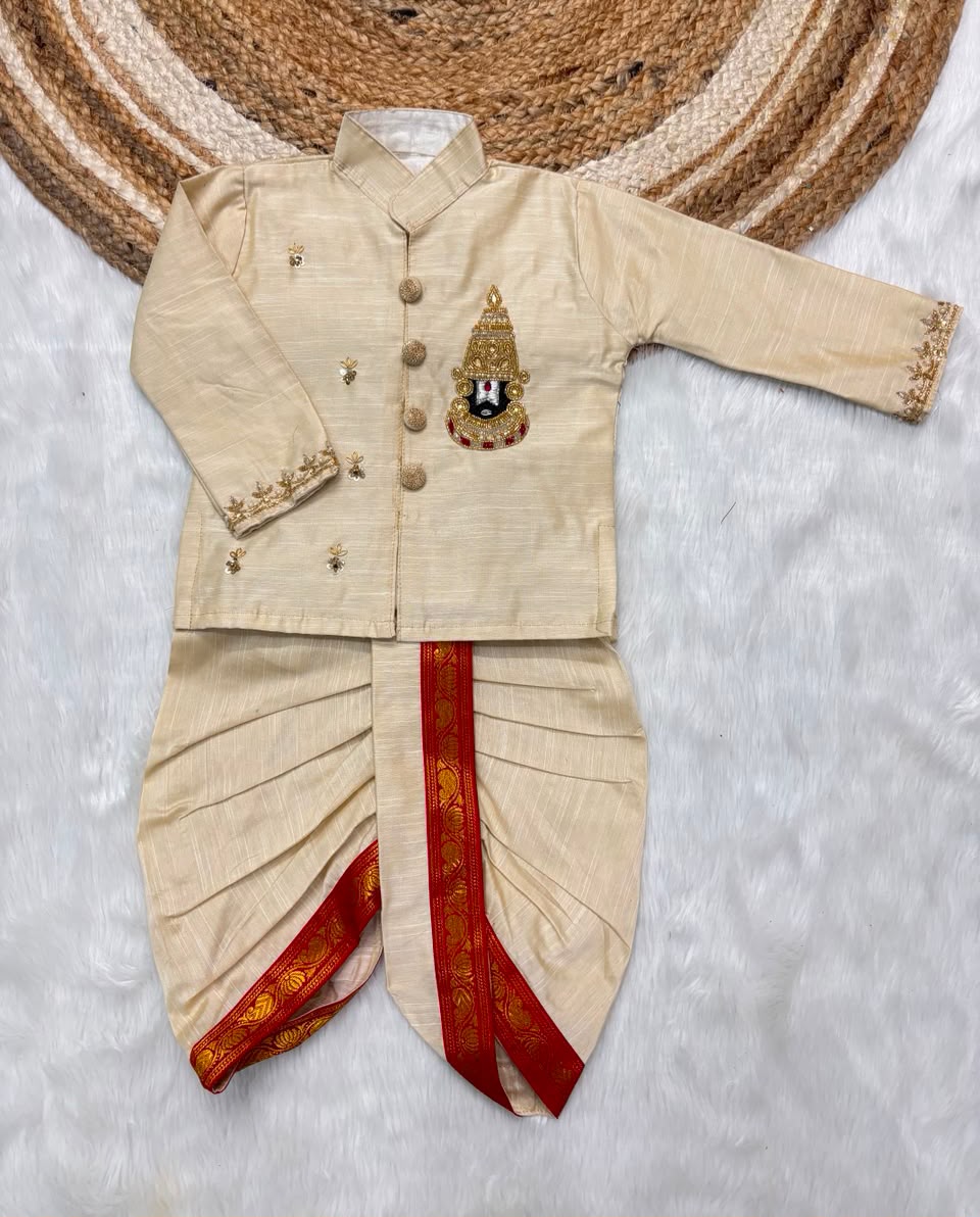 Kurtha with dhoti