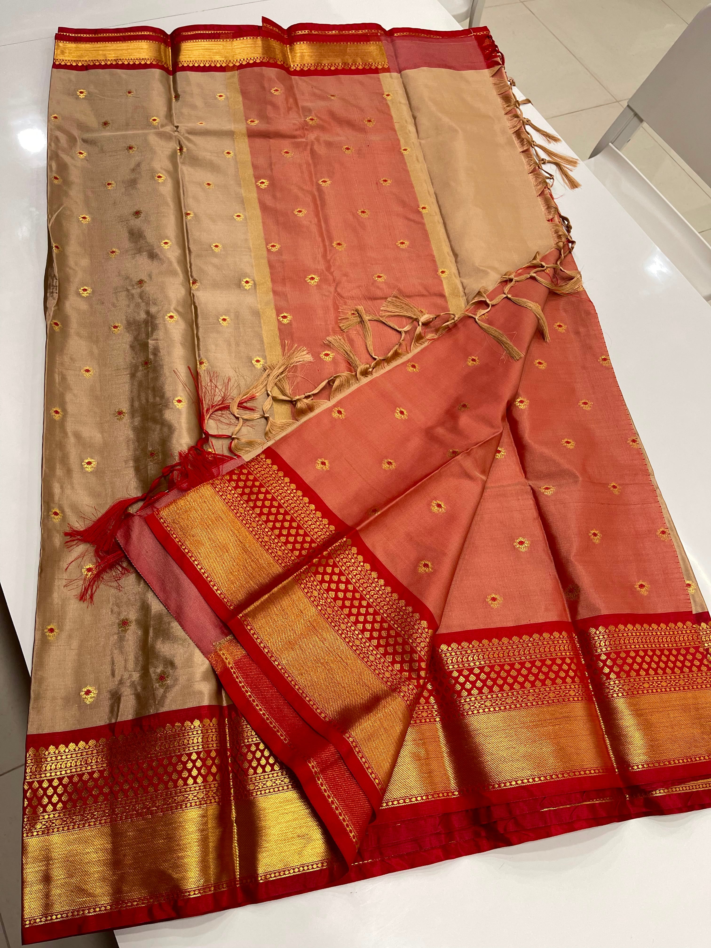Banarasi semi silk