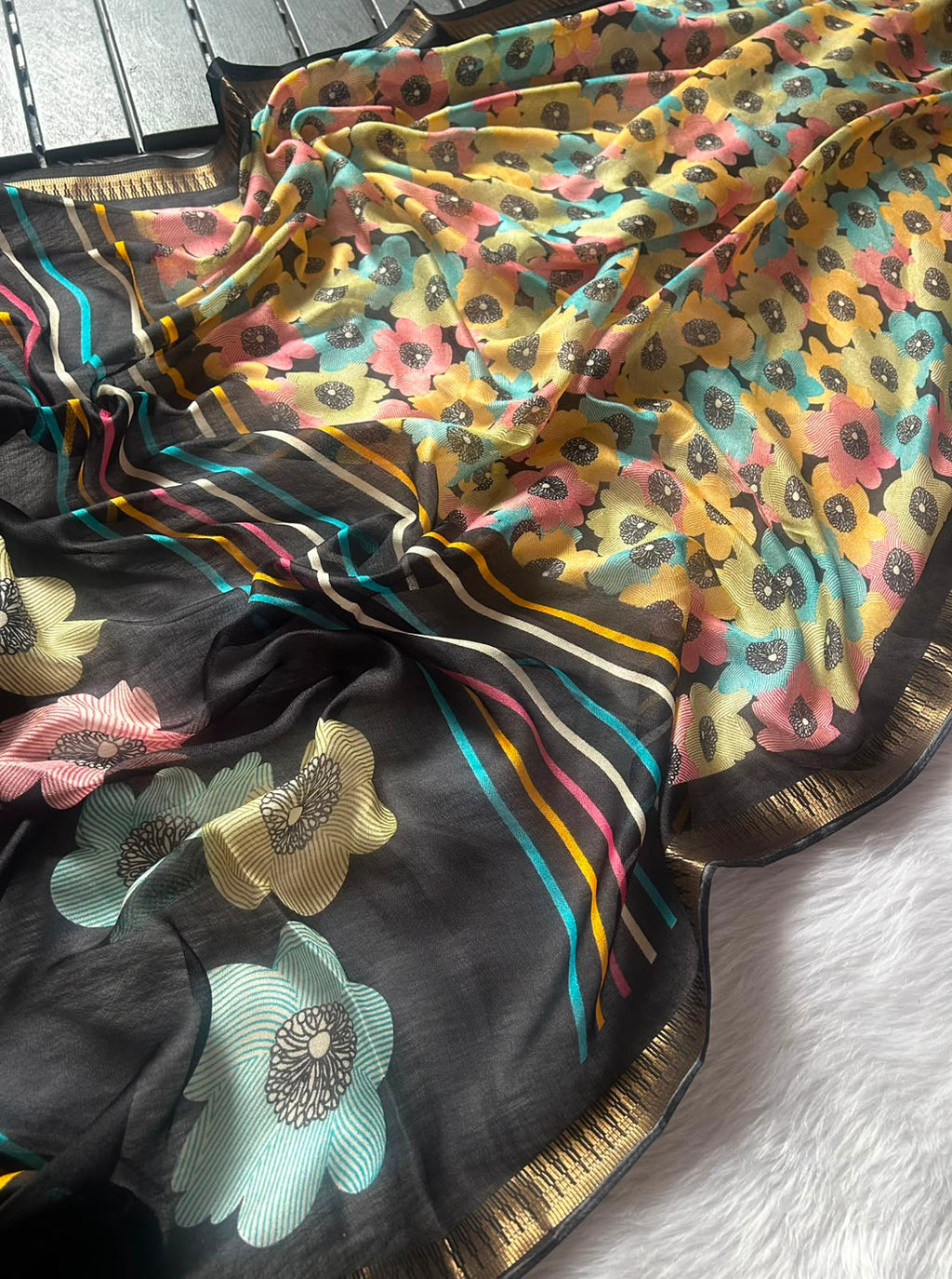 Dola silk saree