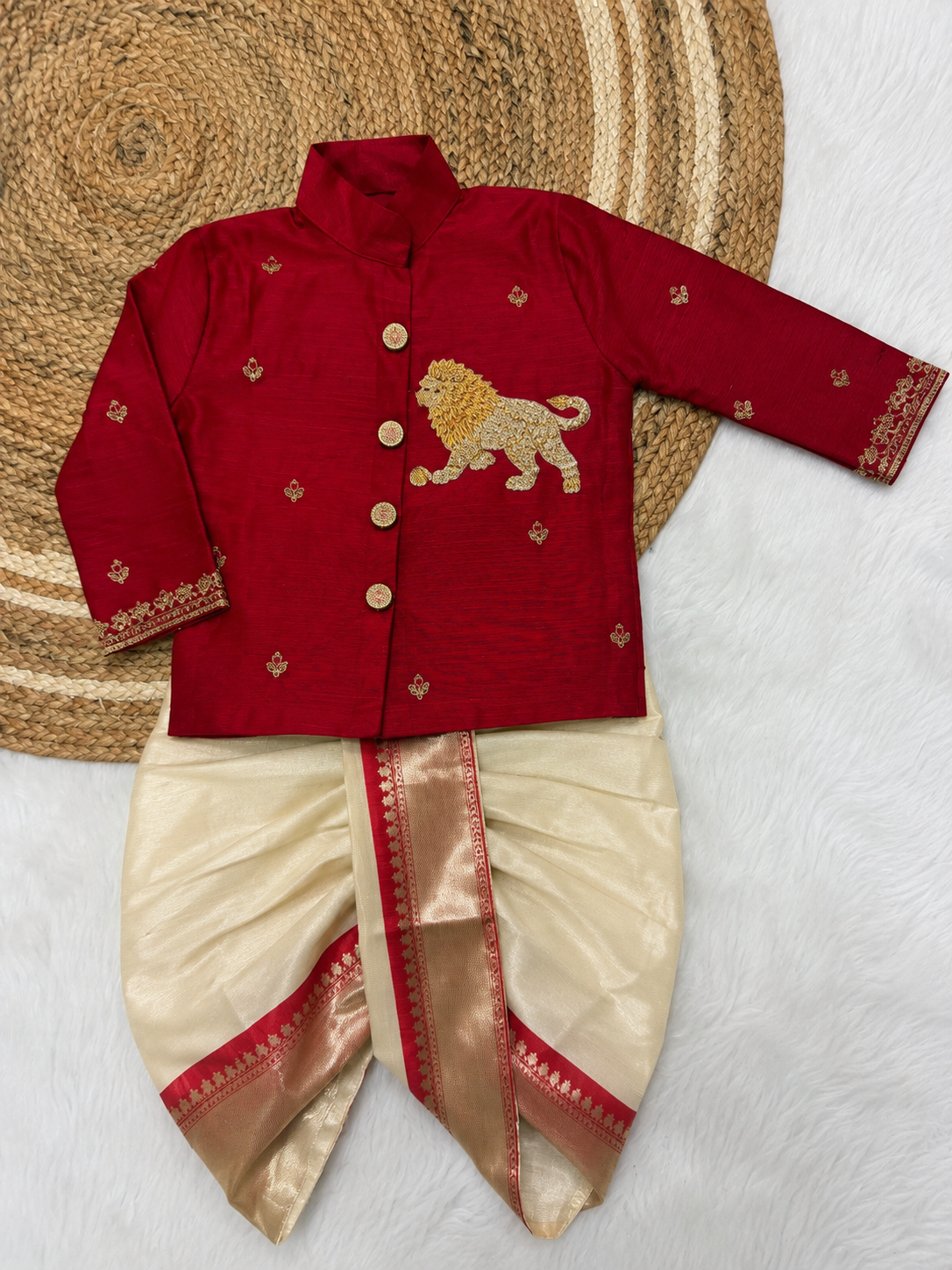 Kurtha with dhoti