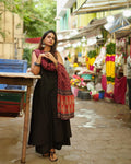 Handloom a line kurti