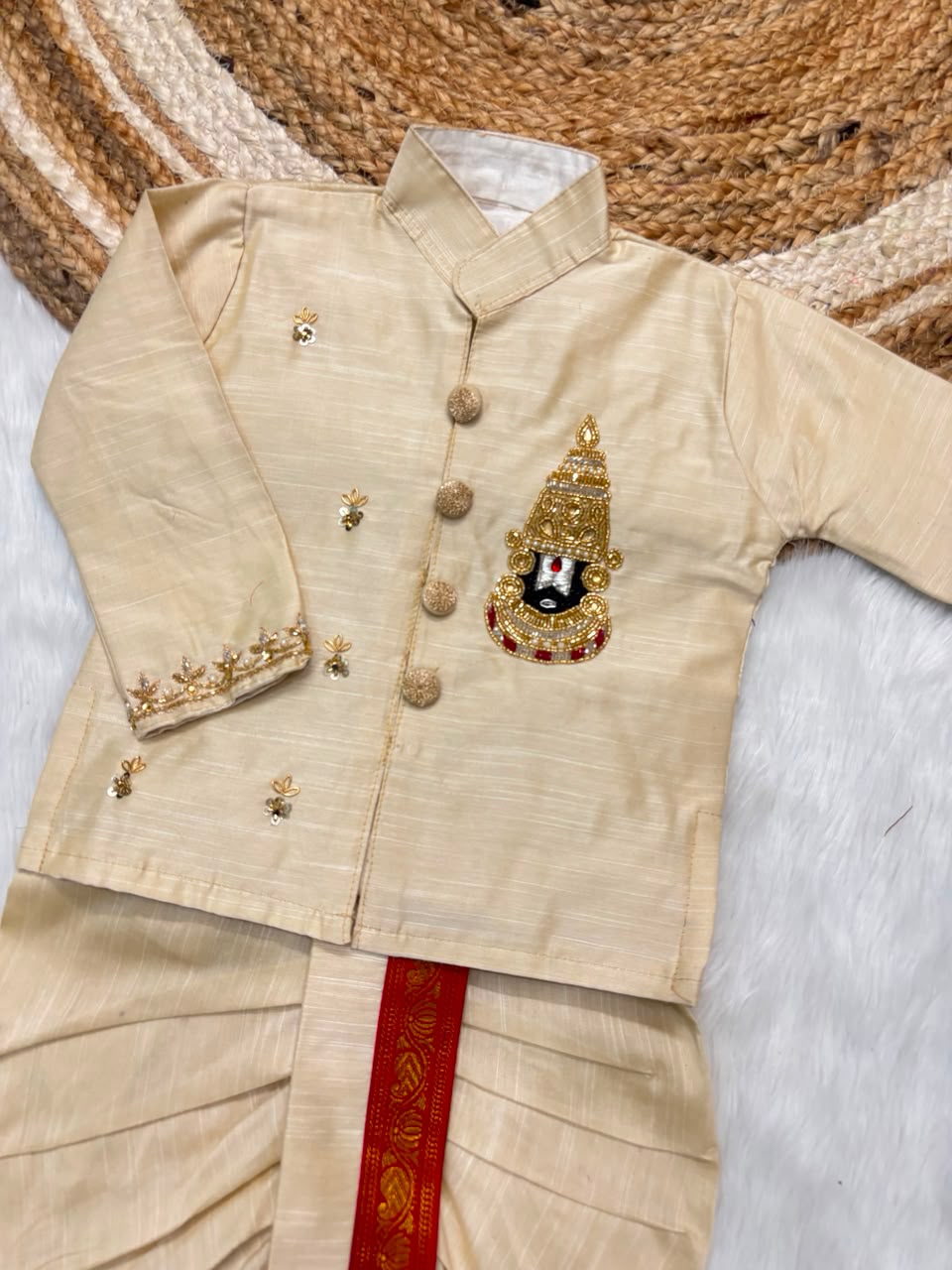 Kurtha with dhoti