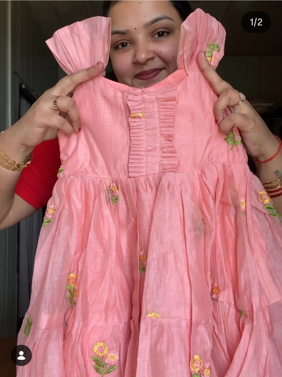 Mal Chanderi frocks