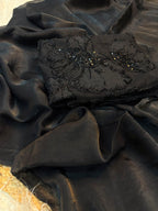 Black saree